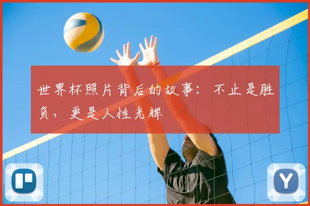 世界杯照片背后的故事：不止是胜负，更是人性光辉