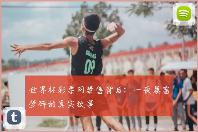 世界杯彩票网禁售背后:一夜暴富梦碎的真实故事