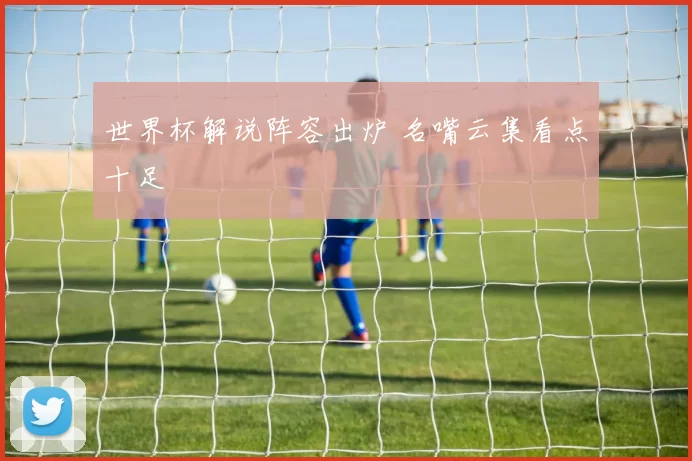 世界杯解说阵容出炉 名嘴云集看点十足