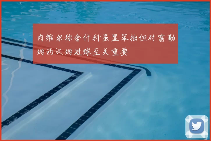 内维尔称舍什科虽显笨拙但对富勒姆西汉姆进球至关重要