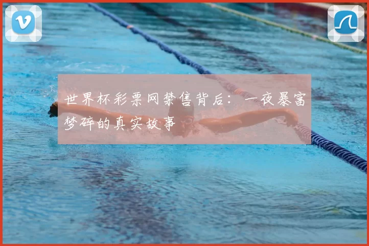 世界杯彩票网禁售背后：一夜暴富梦碎的真实故事
